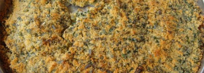 GUSTOSE RICETTE ANTICOLESTEROLO: TORTINO DI ACCIUGHE