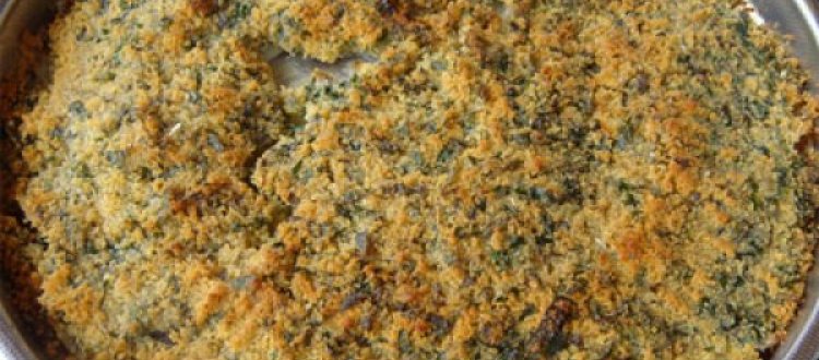 GUSTOSE RICETTE ANTICOLESTEROLO: TORTINO DI ACCIUGHE