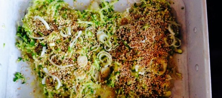 LA RICETTA DEL MESE DI GIUGNO: FILETTI DI ORATA IN CROSTA DI ZUCCHINE E SESAMO