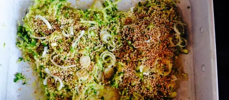 LA RICETTA DEL MESE DI GIUGNO: FILETTI DI ORATA IN CROSTA DI ZUCCHINE E SESAMO